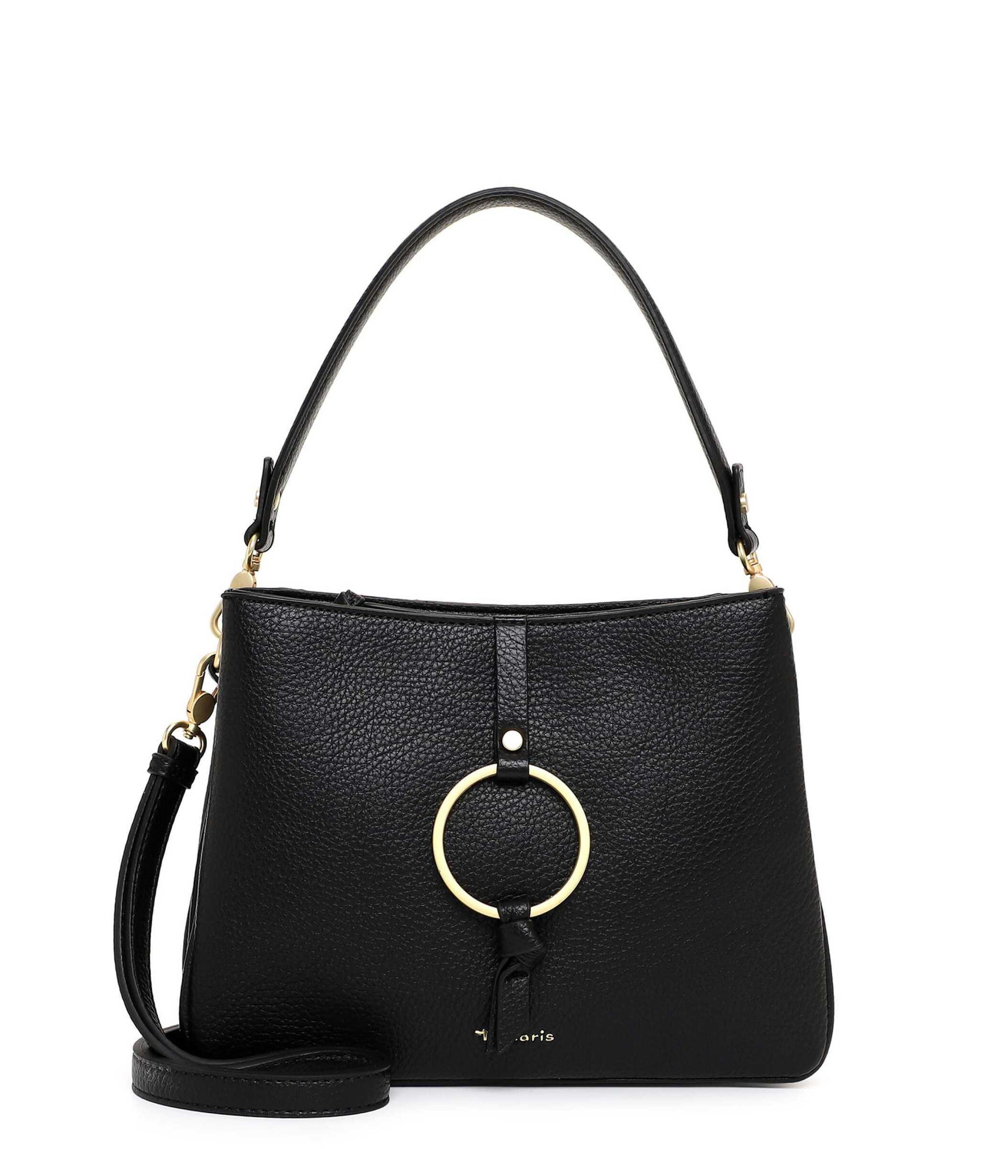 Tamaris Handtasche 34823 Schwarz - für Büro, City & Freizeit - Seitenansicht