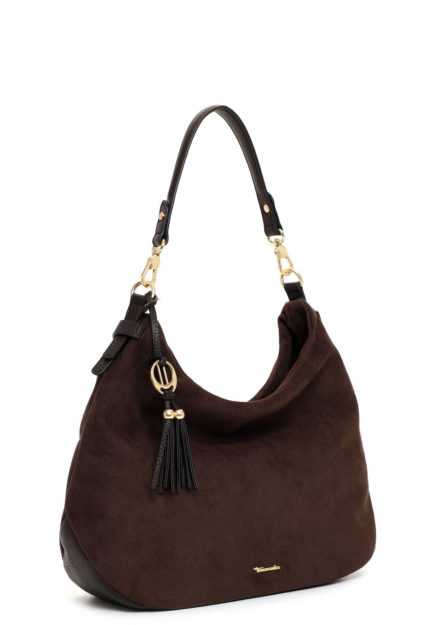 Tamaris Beuteltasche 34882 Dunkelbraun - Modern & alltagstauglich Frontansicht