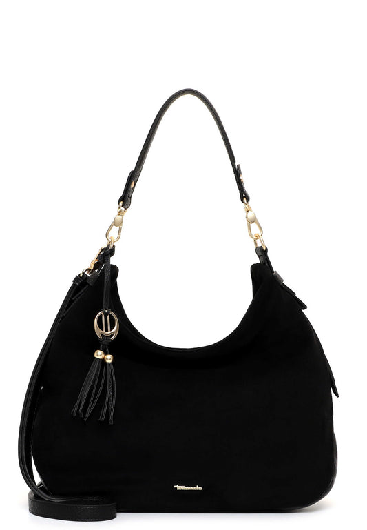 Tamaris Beuteltasche 34882 Schwarz - Modern & alltagstauglich Seitenansicht
