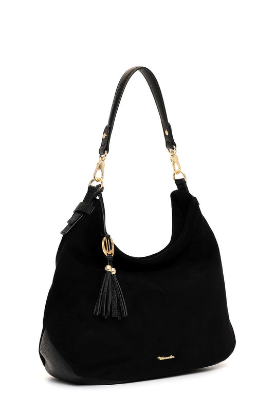 Tamaris Beuteltasche 34882 Schwarz - Modern & alltagstauglich Frontansicht