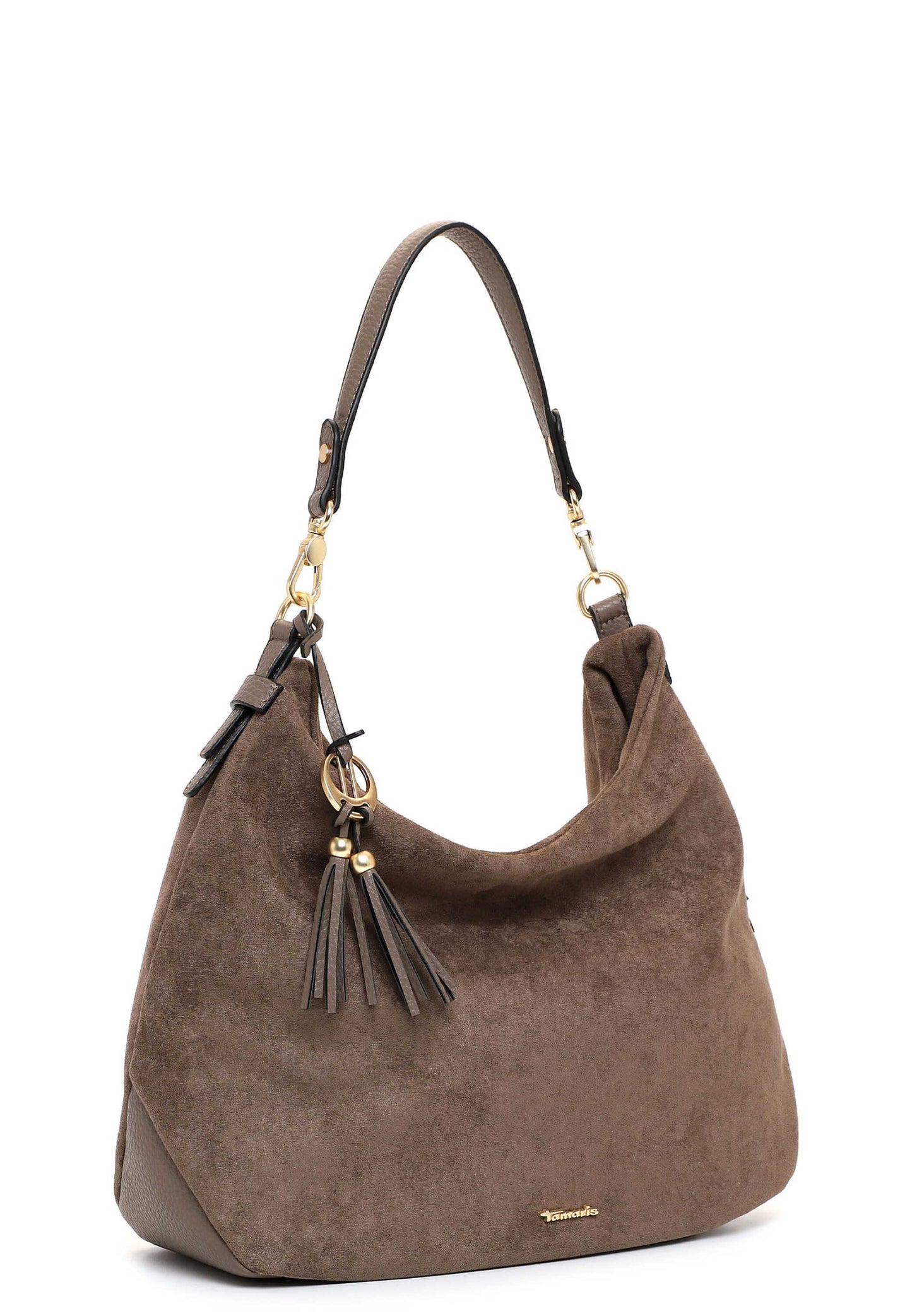 Tamaris Beuteltasche 34882 Taupe - Modern & alltagstauglich Frontansicht