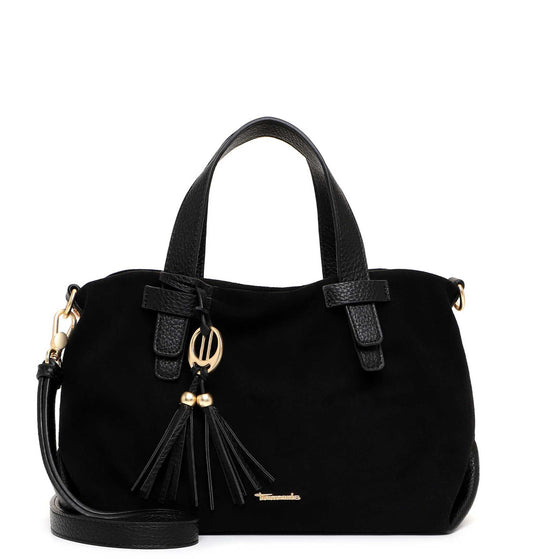 Tamaris Cityshopper 34883 Schwarz - Praktisch und stilvoll zugleich Seitenansicht