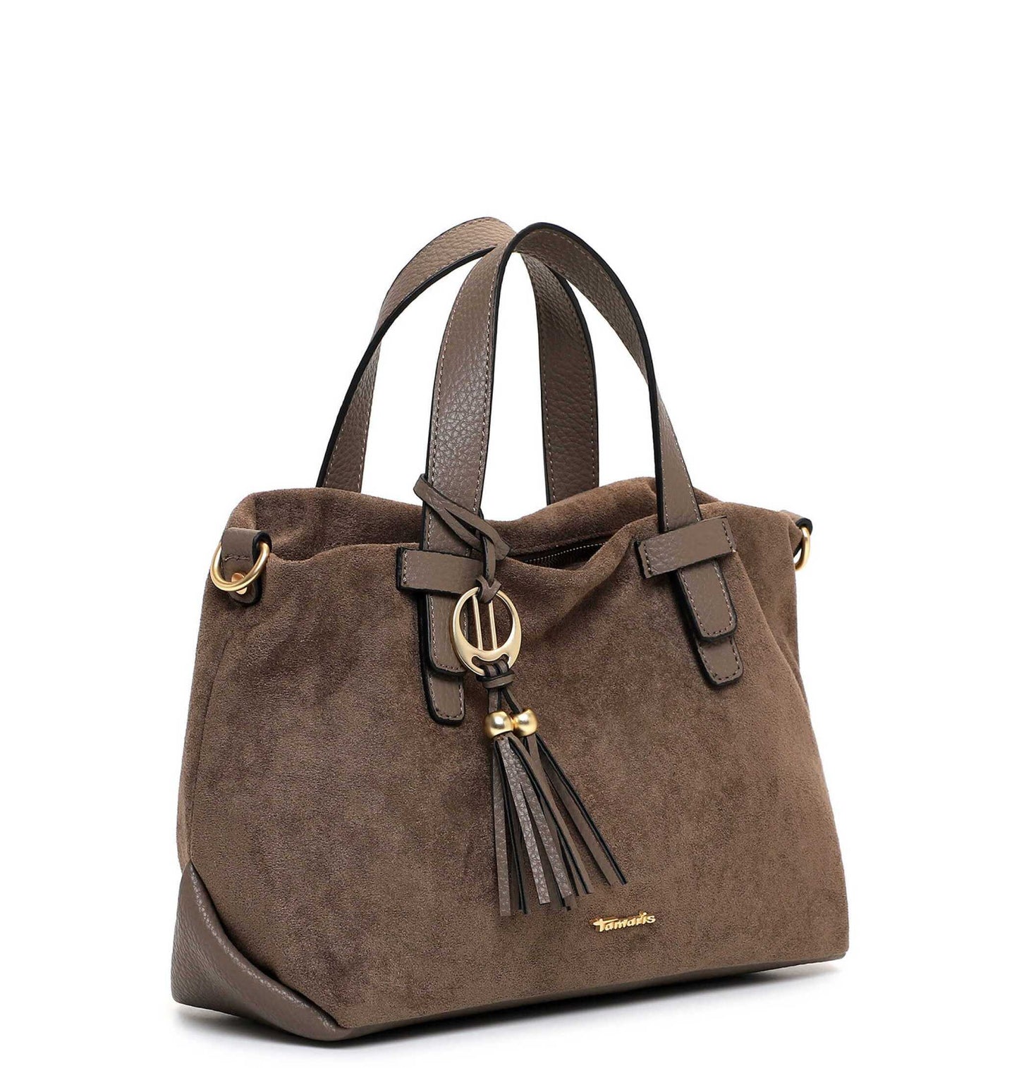 Tamaris Cityshopper 34883 Taupe - Praktisch und stilvoll zugleich Frontansicht