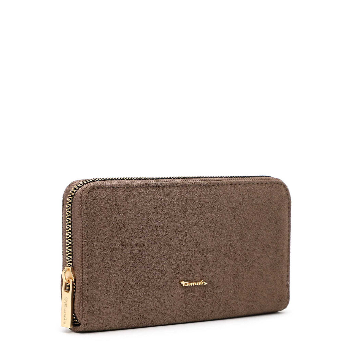 Tamaris Geldbörse Mareike 34885 Taupe | 12 Kartenfächer - Seitenansicht