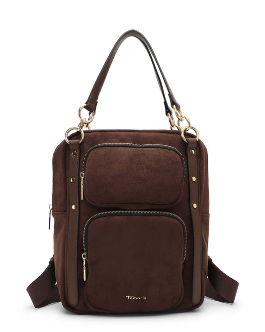Tamaris Rucksack Manja 34876 Dunkelbraun - Vorderansicht