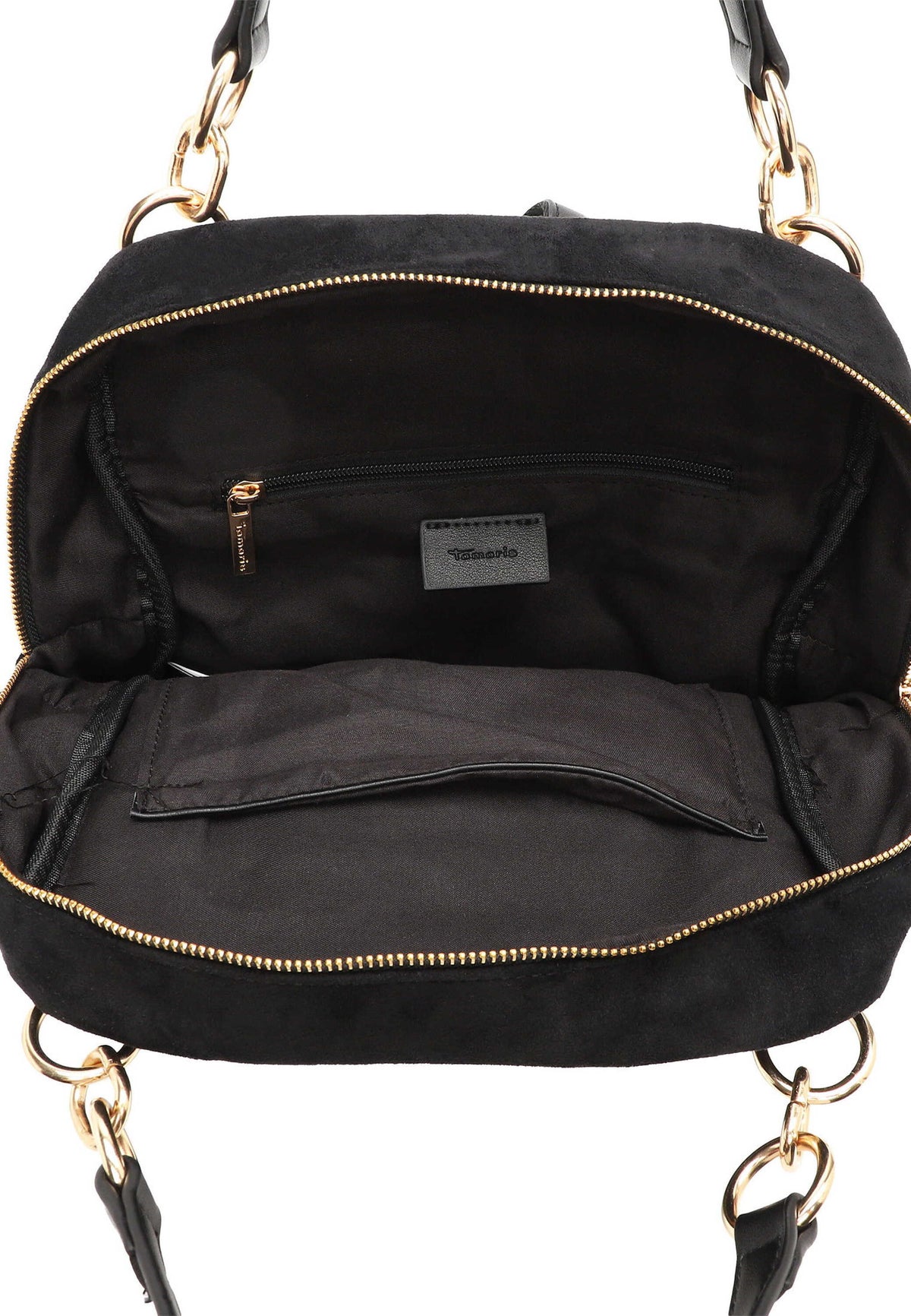 Tamaris Rucksack Manja 34876 Schwarz - Detailansicht Innenleben