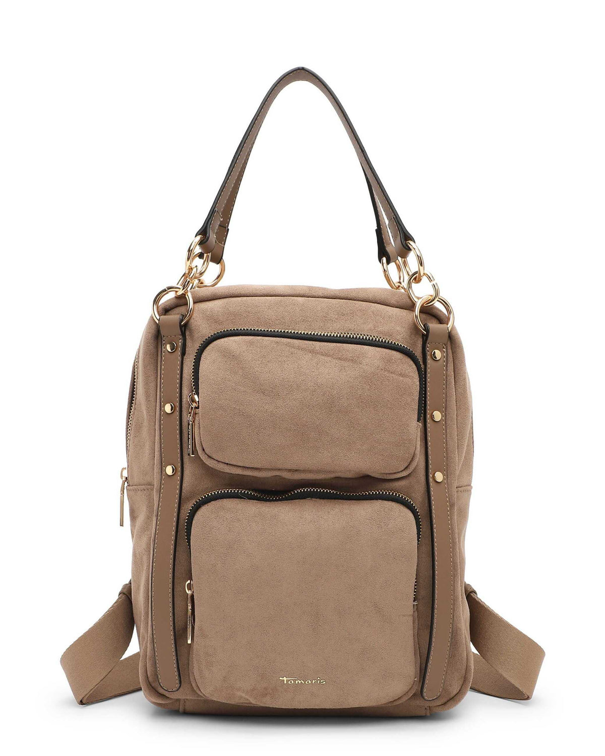 Tamaris Rucksack Manja 34876 Taupe - Vorderansicht