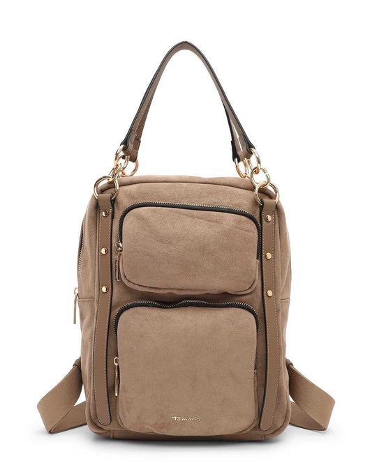 Tamaris Rucksack Manja 34876 Taupe - Vorderansicht