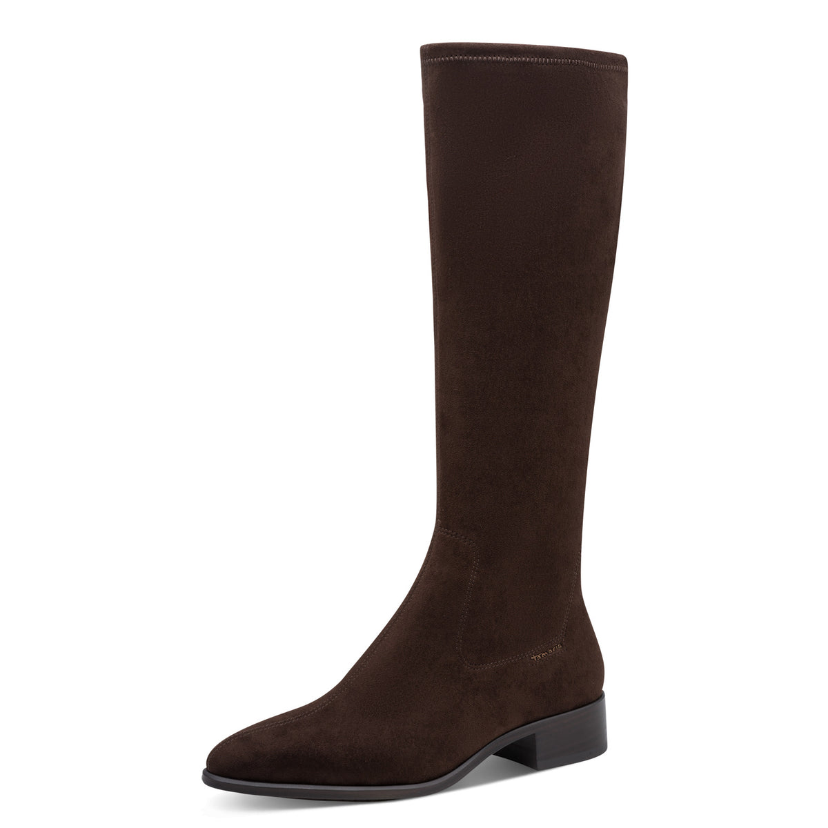 Tamaris Stiefel 25540 Mocca - Vegan und Touch-it Fußbett - Vorderansicht