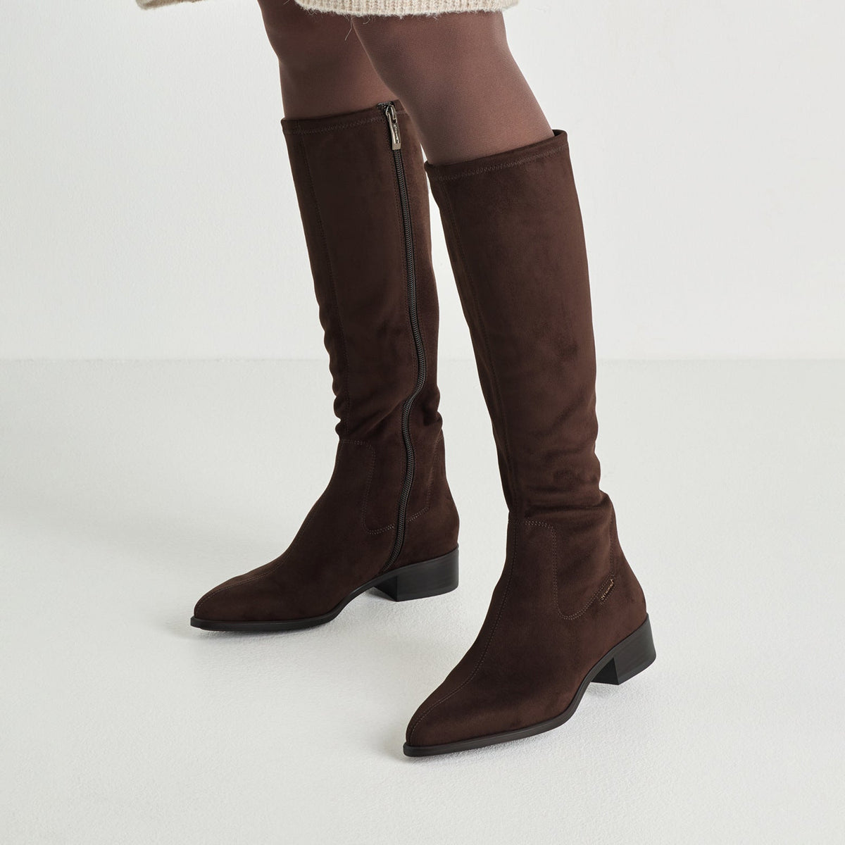 Tamaris Stiefel 25540 Mocca - Vegan und Touch-it Fußbett - Stylinspo