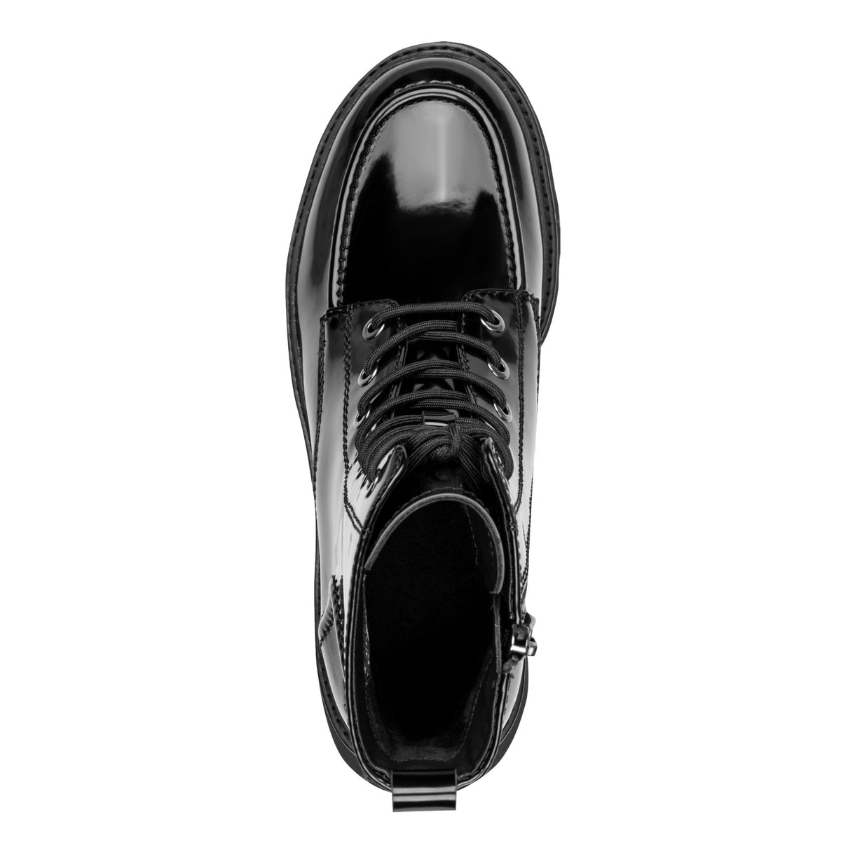 Tamaris Stiefelette 25240 Schwarz - Vegan mit Touch-it Fußbett - Detail der Schuhform