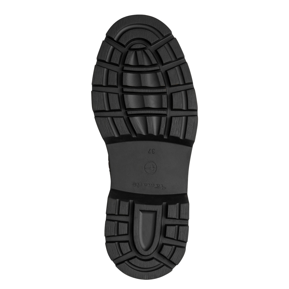 Tamaris Lederstiefelette 25490 Mocca - mit Touch-it Wechselfußbett - Profil der Laufsohle