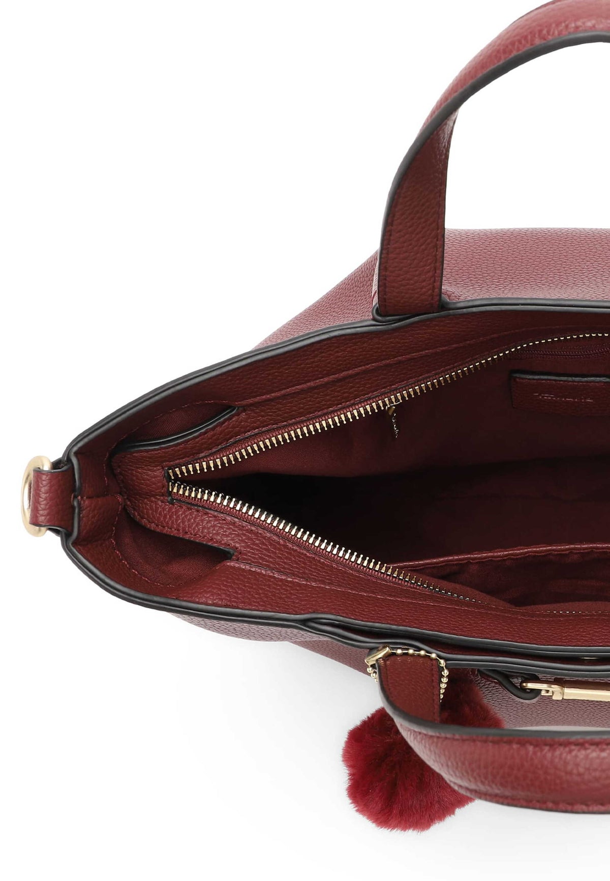 Tamaris Shopper Marissa 34844 Weinrot - Detailansicht Innenleben