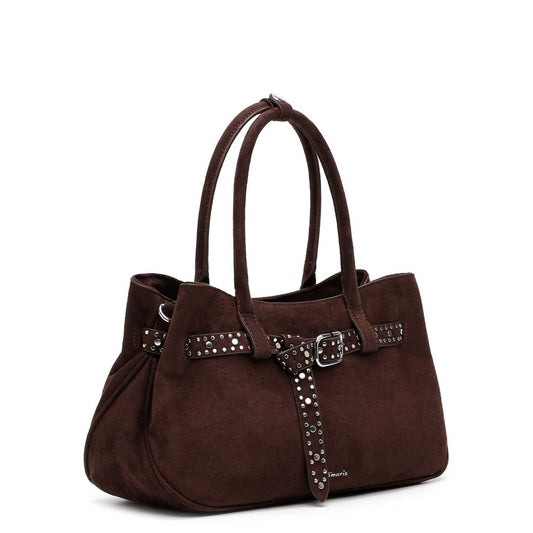 Tamaris Shopper 35070 Dunkelbraun - Stylisch & alltagstauglich - Frontansicht