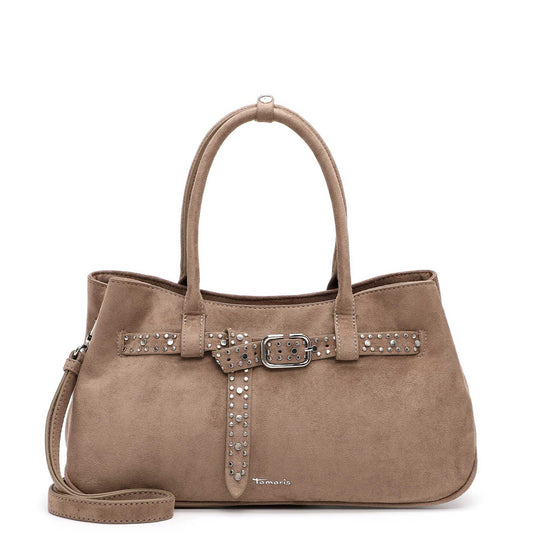 Tamaris Shopper 35070 Taupe - Stylisch & alltagstauglich - Seitenansicht