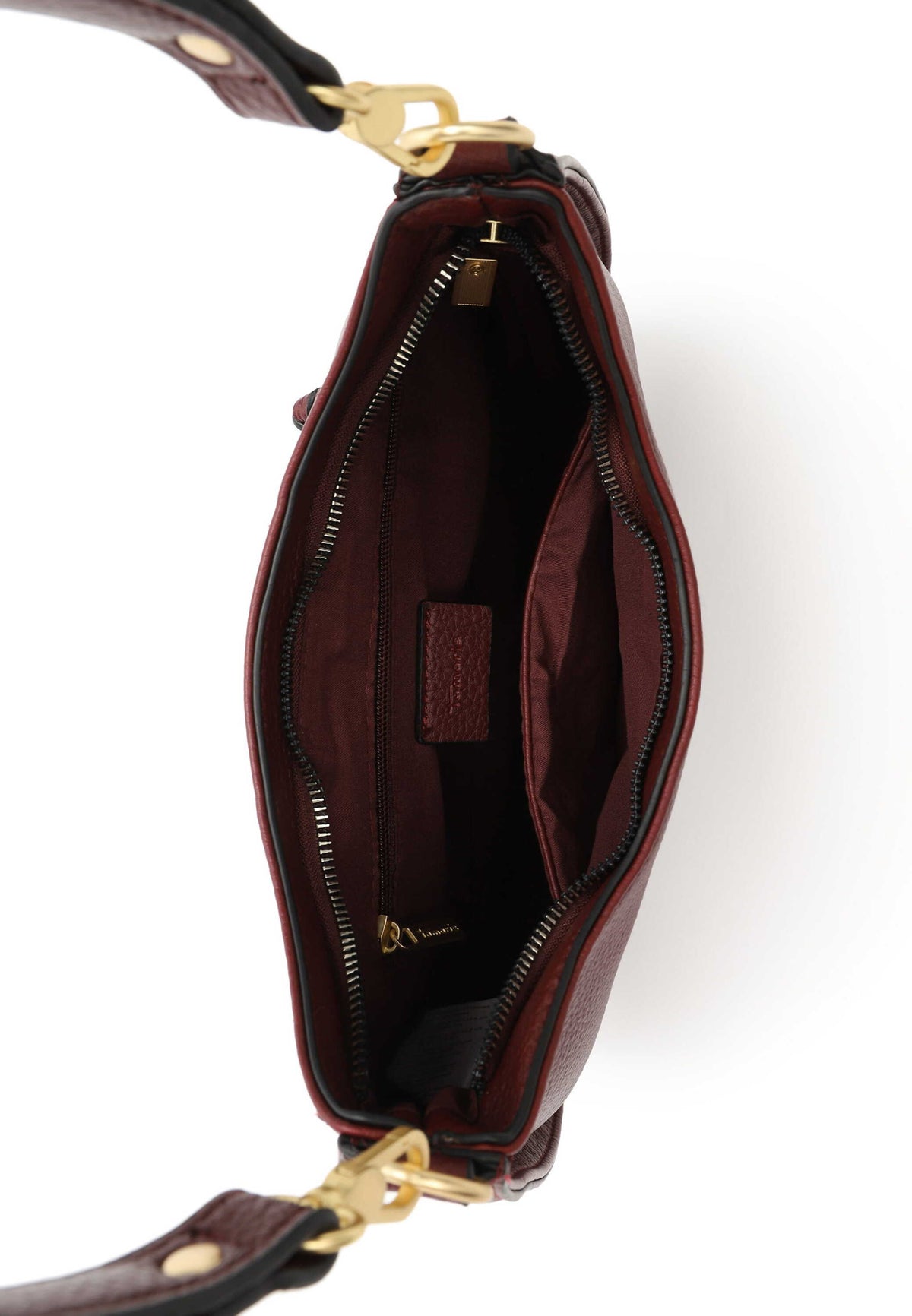 Tamaris Handtasche Manuela 35042 Weinrot - Stilvoller Begleiter - Ansicht Innenleben