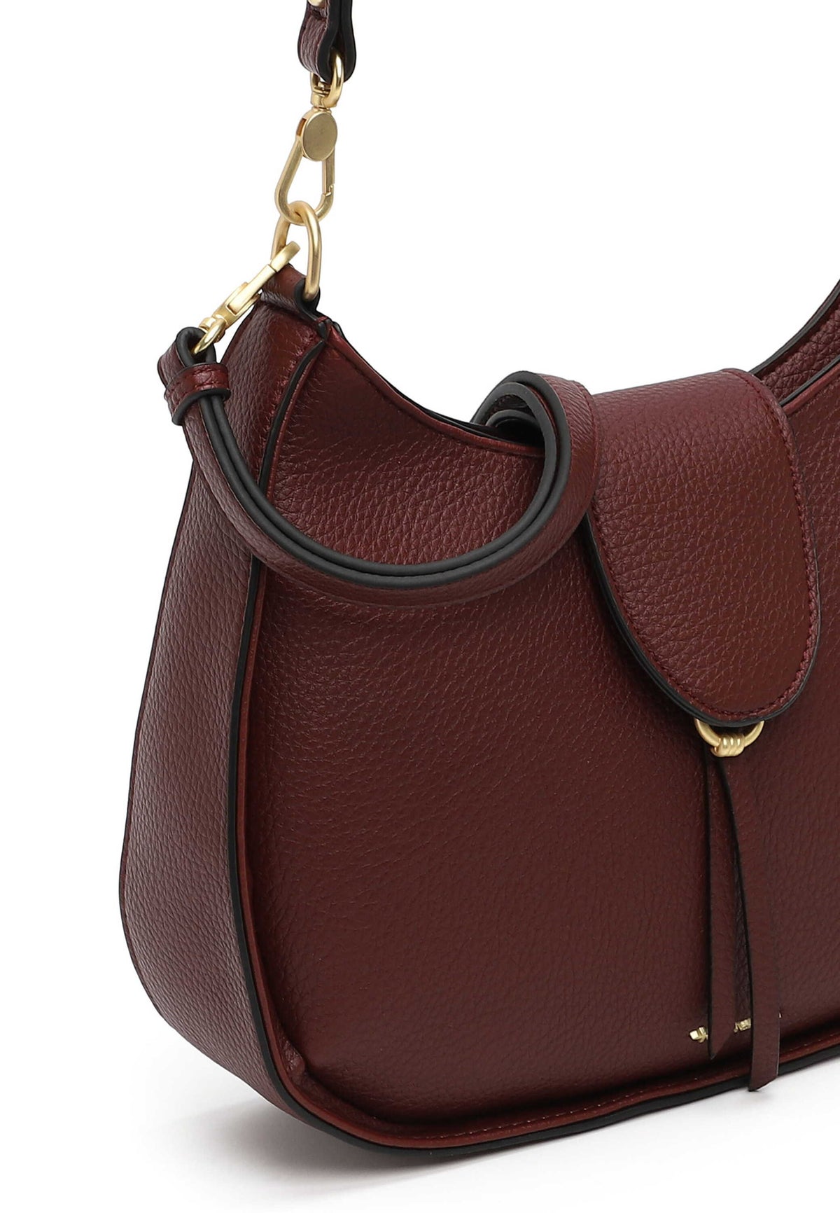 Tamaris Handtasche Manuela 35042 Weinrot - Stilvoller Begleiter - Detailansicht