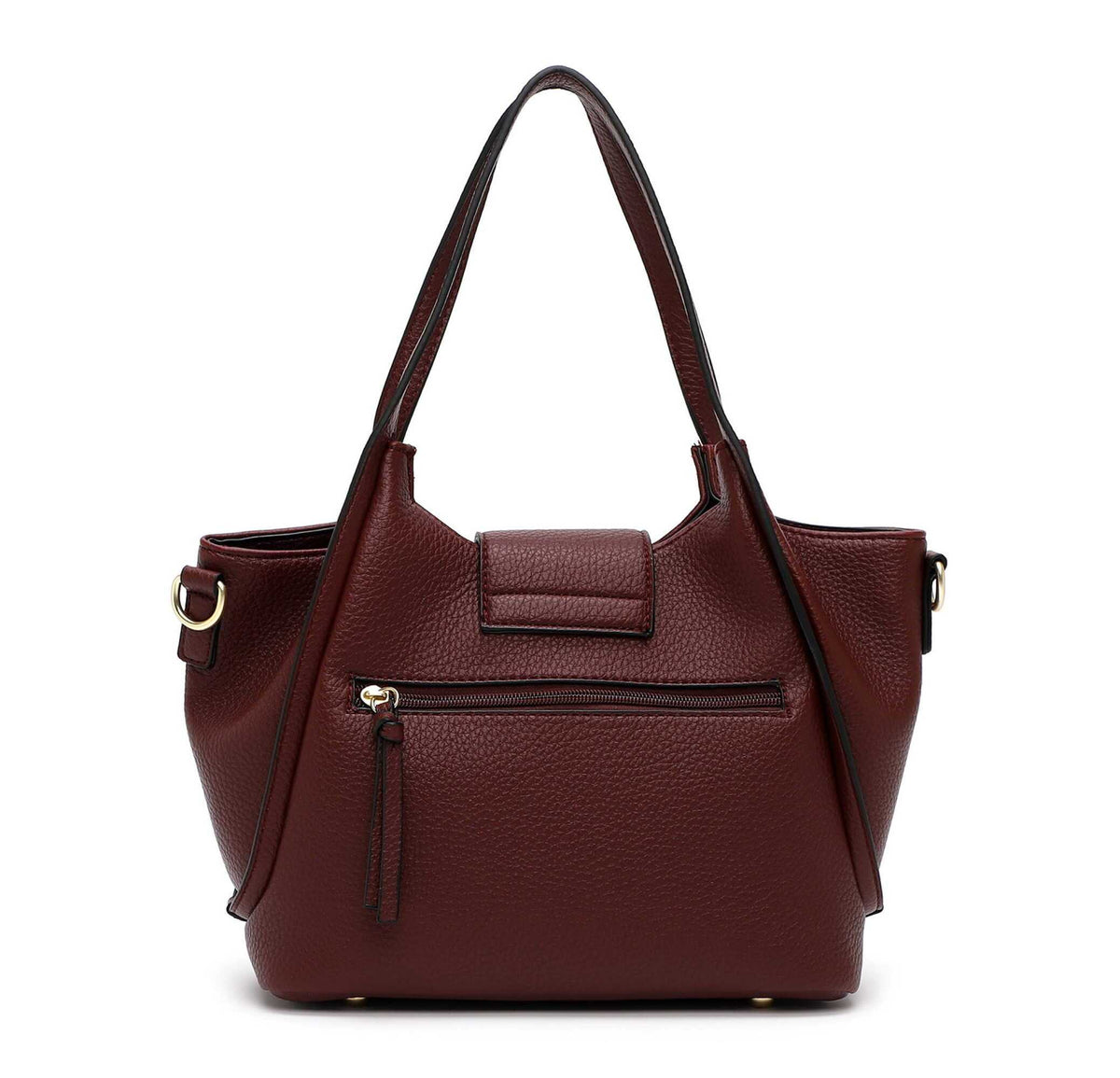 Tamaris Shopper Manuela 35043 Weinrot - Stilvoller Begleiter - Rückansicht