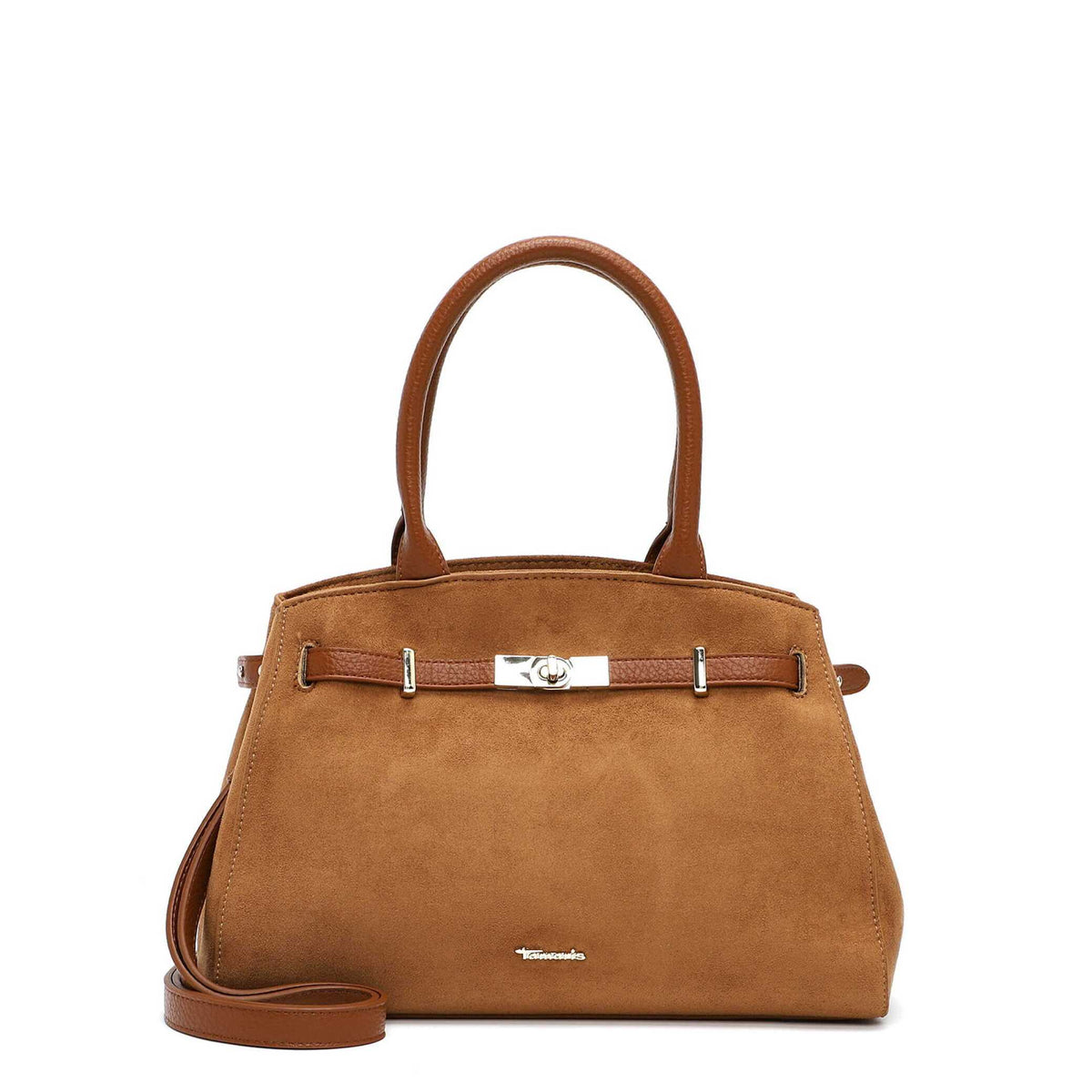 Tamaris Shopper Martina 35021 Cognac - für Büro, City & Freizeit - Vorderansicht