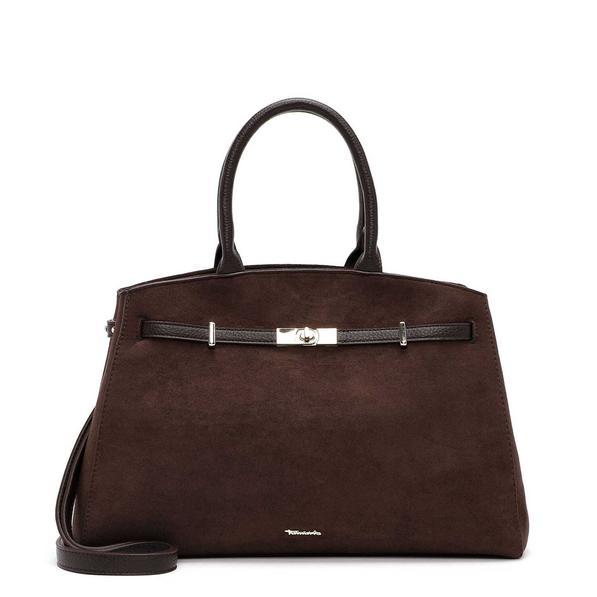 Tamaris Shopper Martina 35022 Dunkelbraun - für Büro, City & Freizeit - Vorderansicht