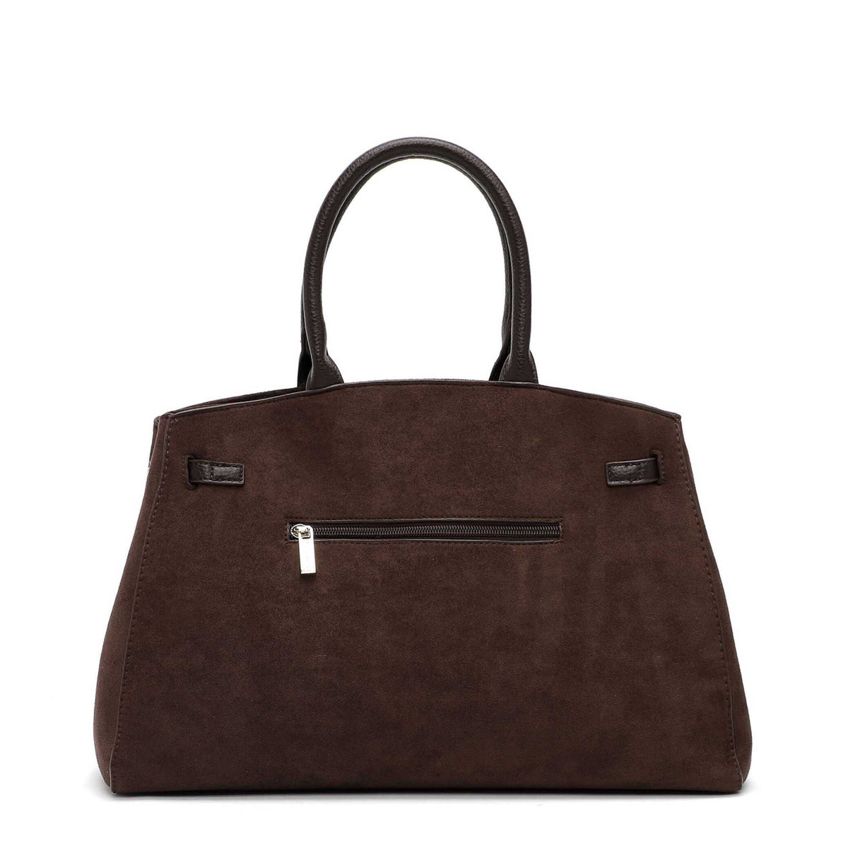 Tamaris Shopper Martina 35022 Dunkelbraun - für Büro, City & Freizeit - Rückansicht