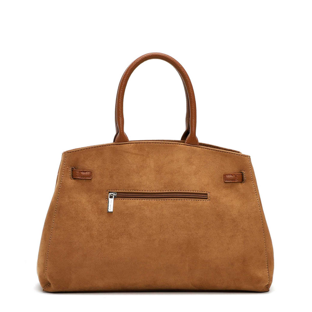 Tamaris Shopper Martina 35022 Cognac - für Büro, City & Freizeit - Rückansicht