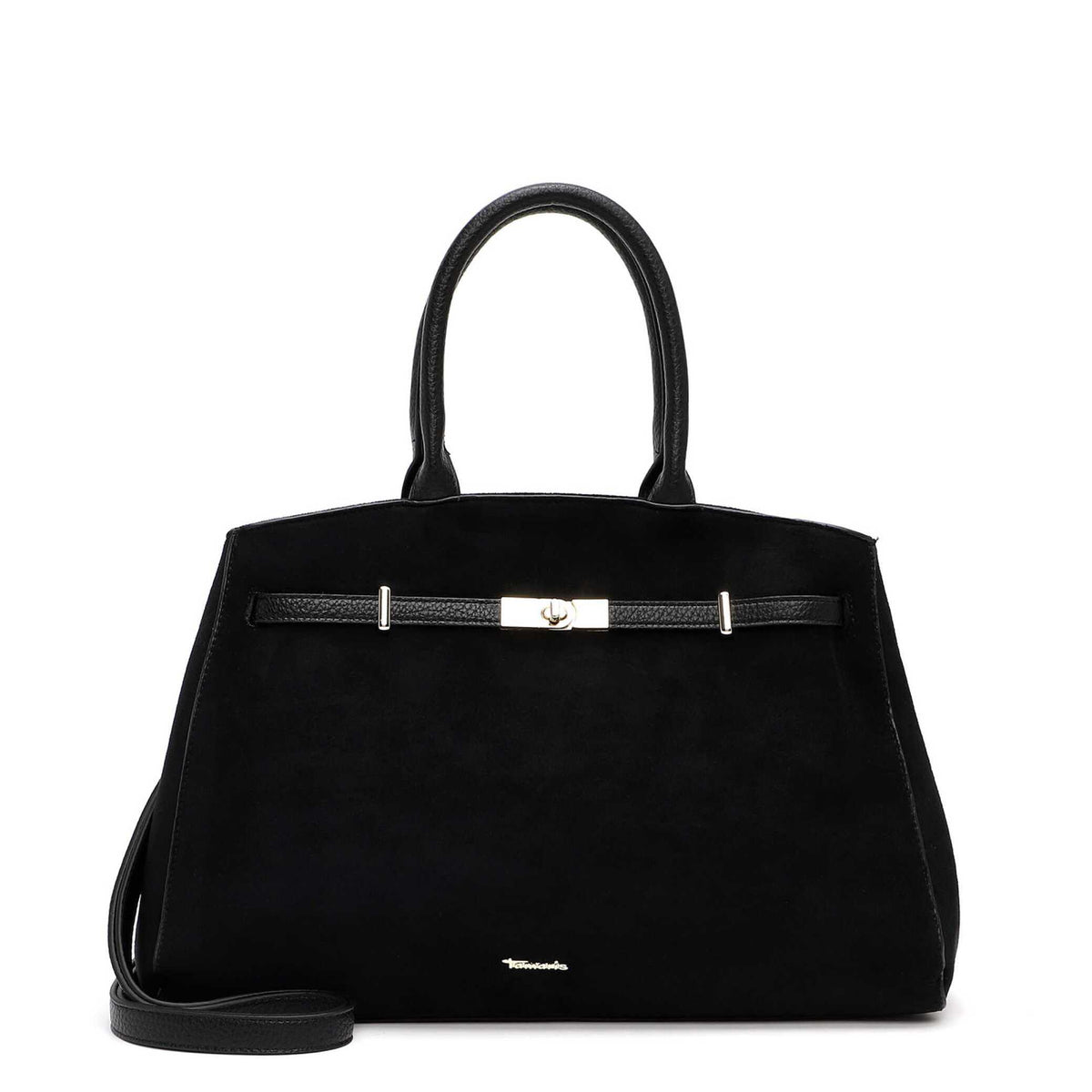 Tamaris Shopper Martina 35022 Schwarz - für Büro, City & Freizeit - Vorderansicht