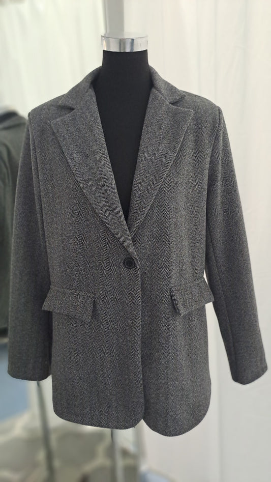 Liping Moda Blazer 34340 Anthrazit