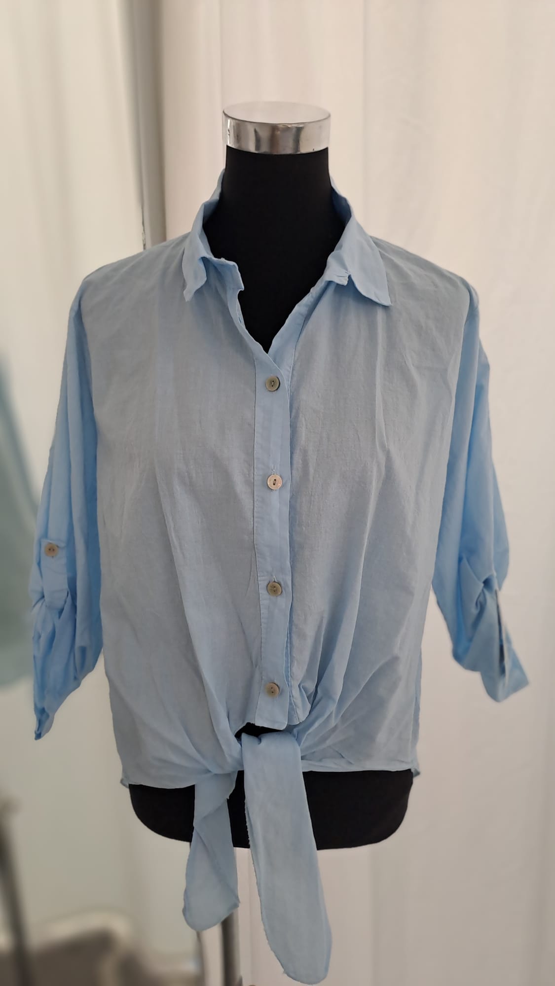 Liping Moda Bluse 1836 Hellblau