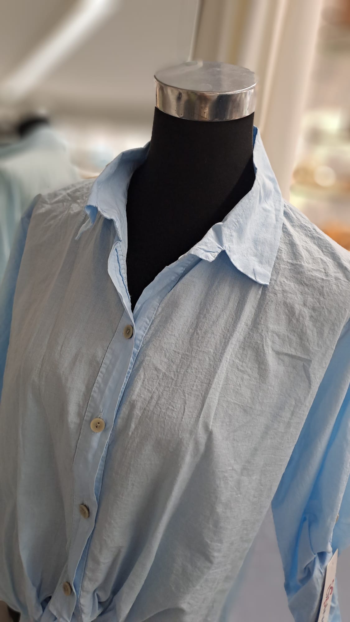 Liping Moda Bluse 1836 Hellblau
