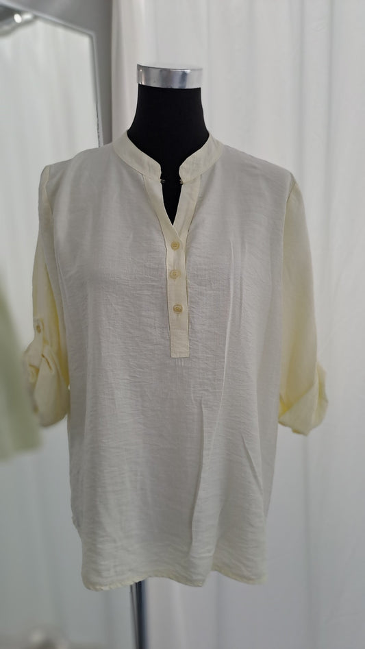 Flora Fashion Bluse 1931 Gelb