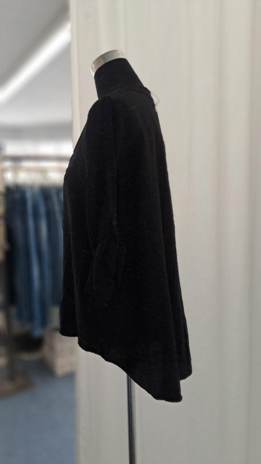 Flora Fashion Bluse 1934 Schwarz