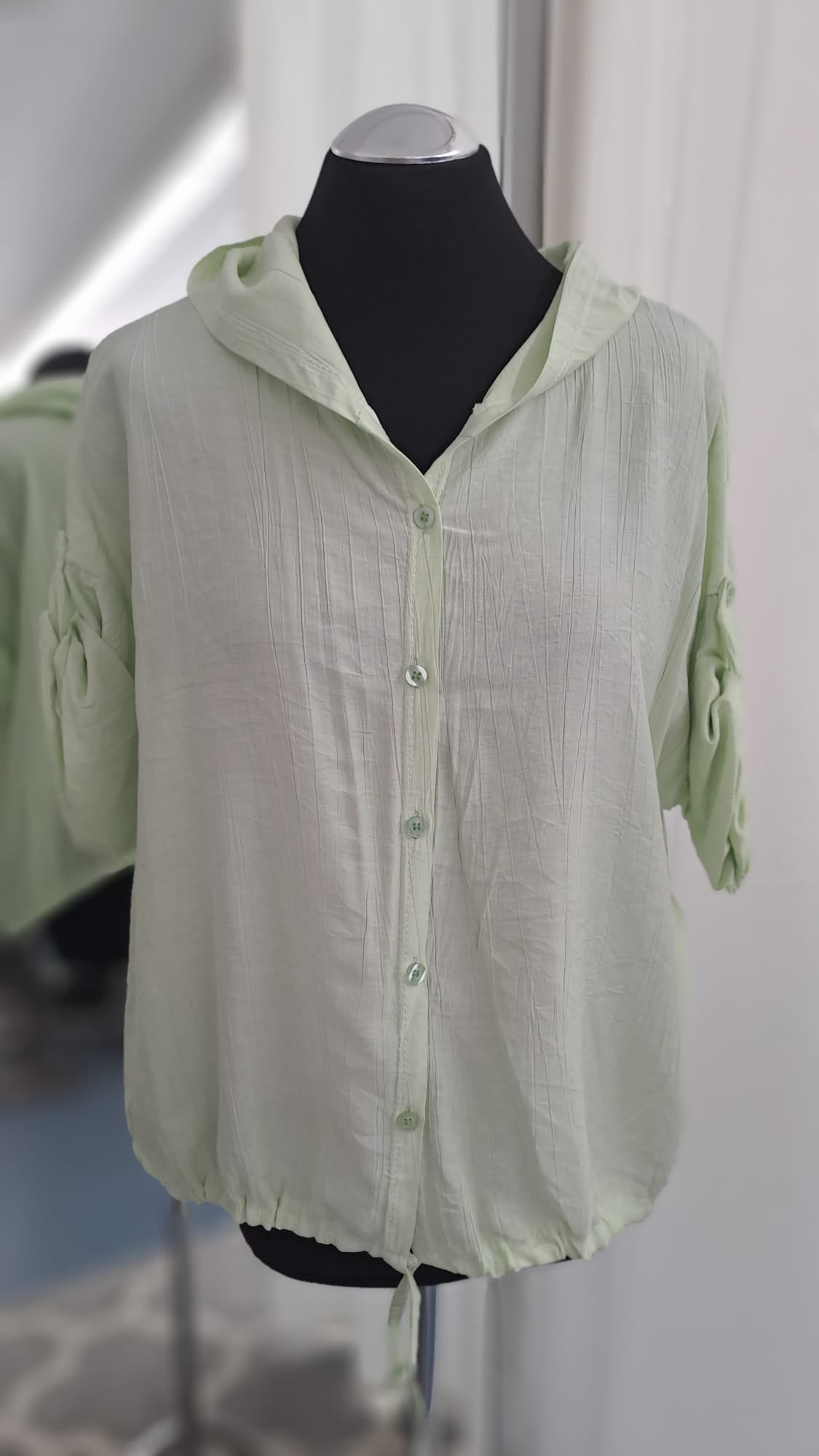Young Collection Bluse 4129 Grün