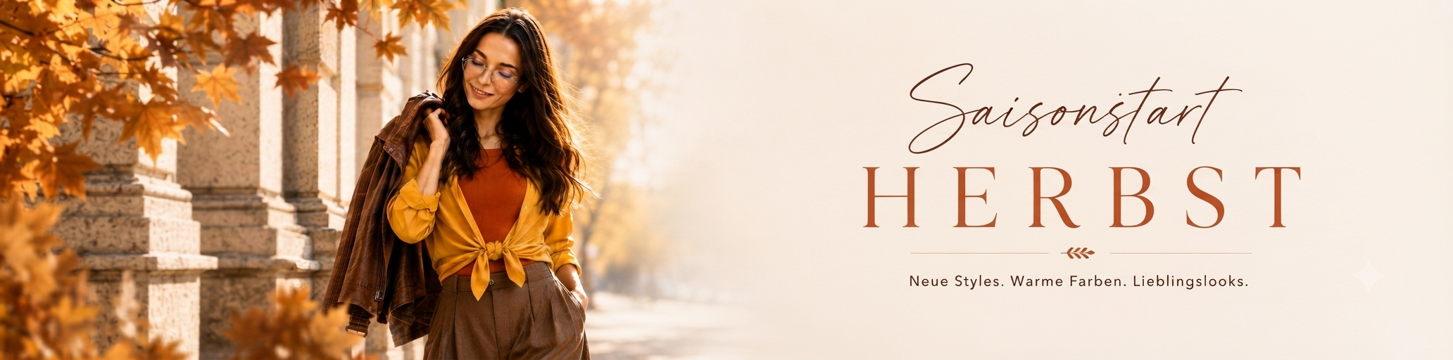 shoecorner saisonstart herbst 2026 - headerbild - seitenansicht