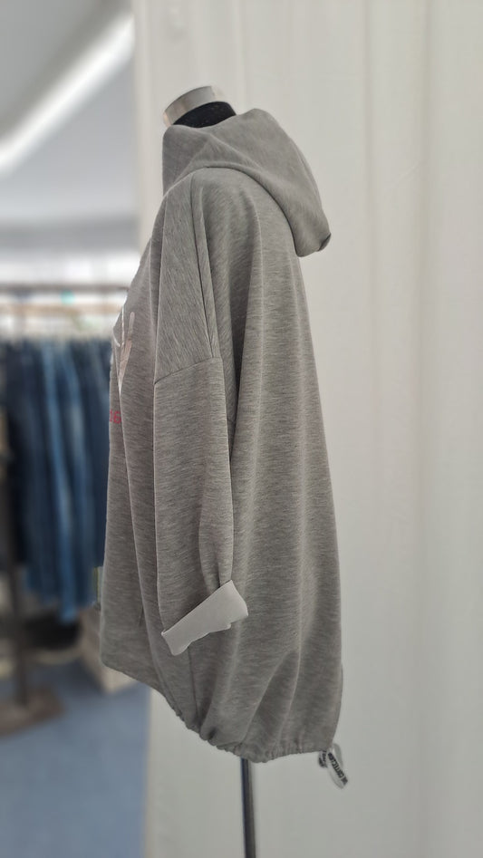 Young Collection Hoodie 1940 Grau