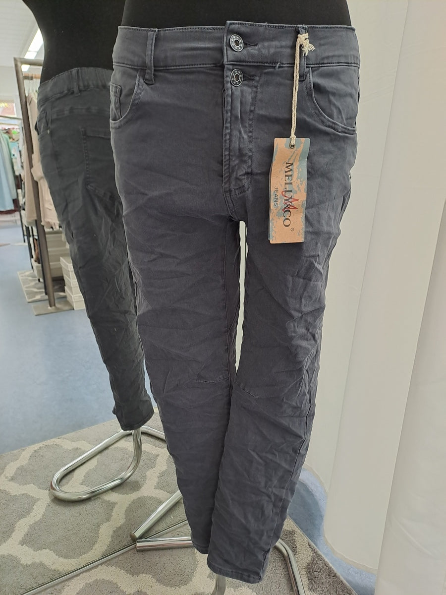 Melly & Co Hose 15136 Anthrazit