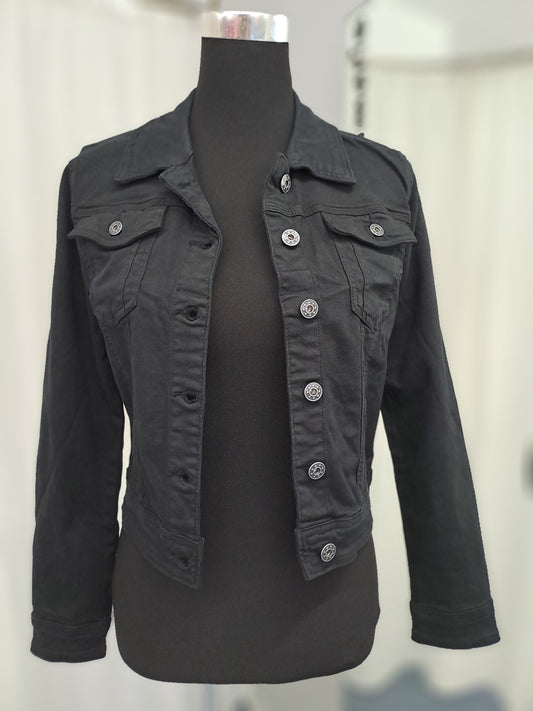 Melly & Co Jeansjacke 16553 Schwarz