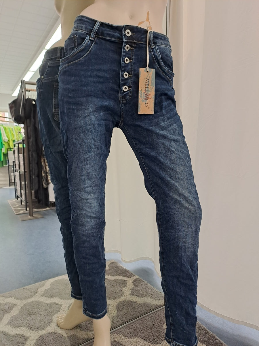 Melly & Co Jeans 13284 Blau