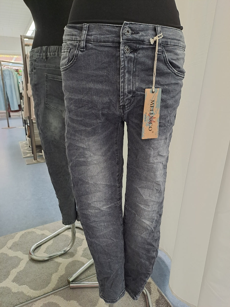 Melly & Co Jeans 15331 Grau