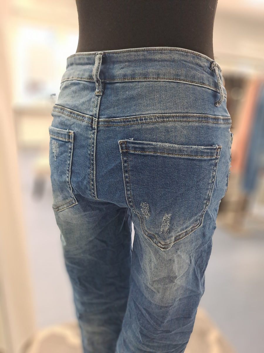 Melly & Co Jeans 15583 Blau
