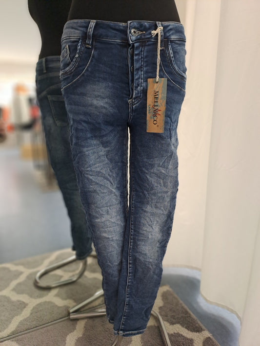 Melly & Co Jeans 15908 Blau