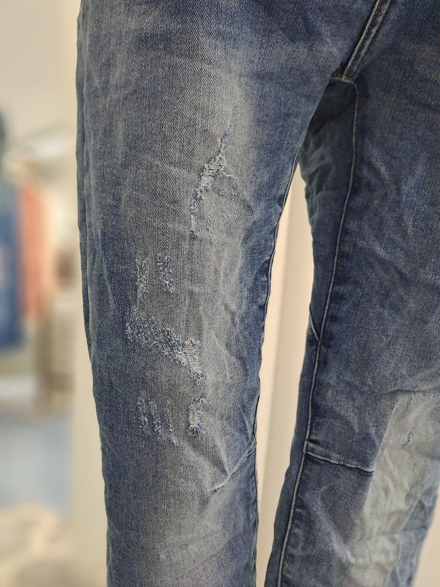 Melly & Co Jeans 16063 Blau