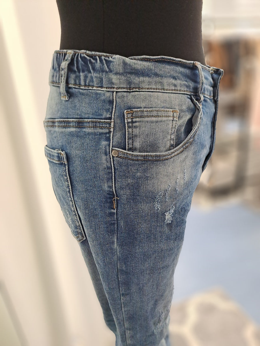 Melly & Co Jeans 16063 Blau