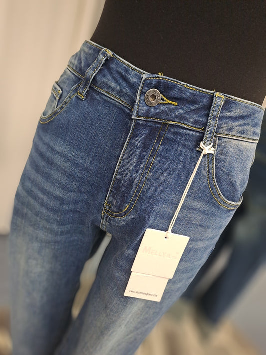 Melly & Co Jeans 16181 Blau