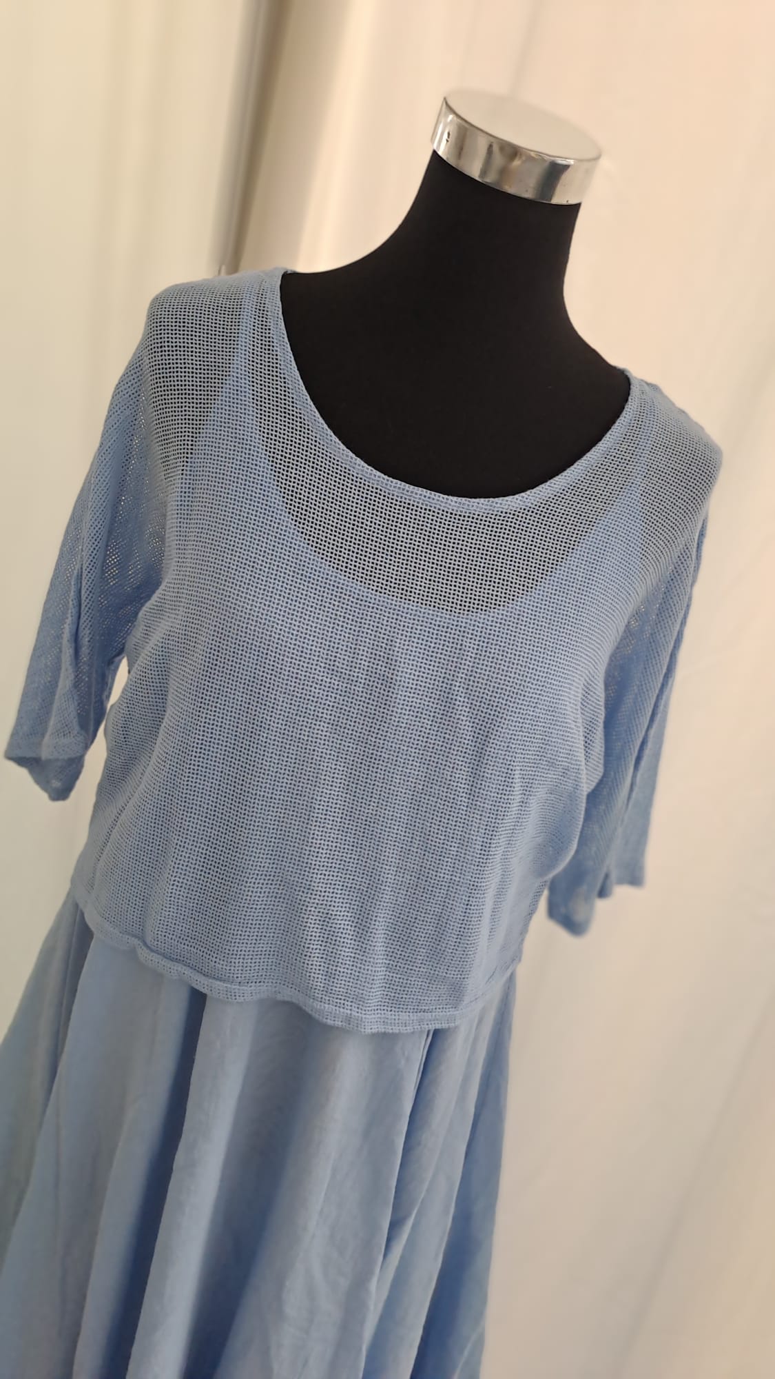 Liping Moda Midikleid 1863 Hellblau