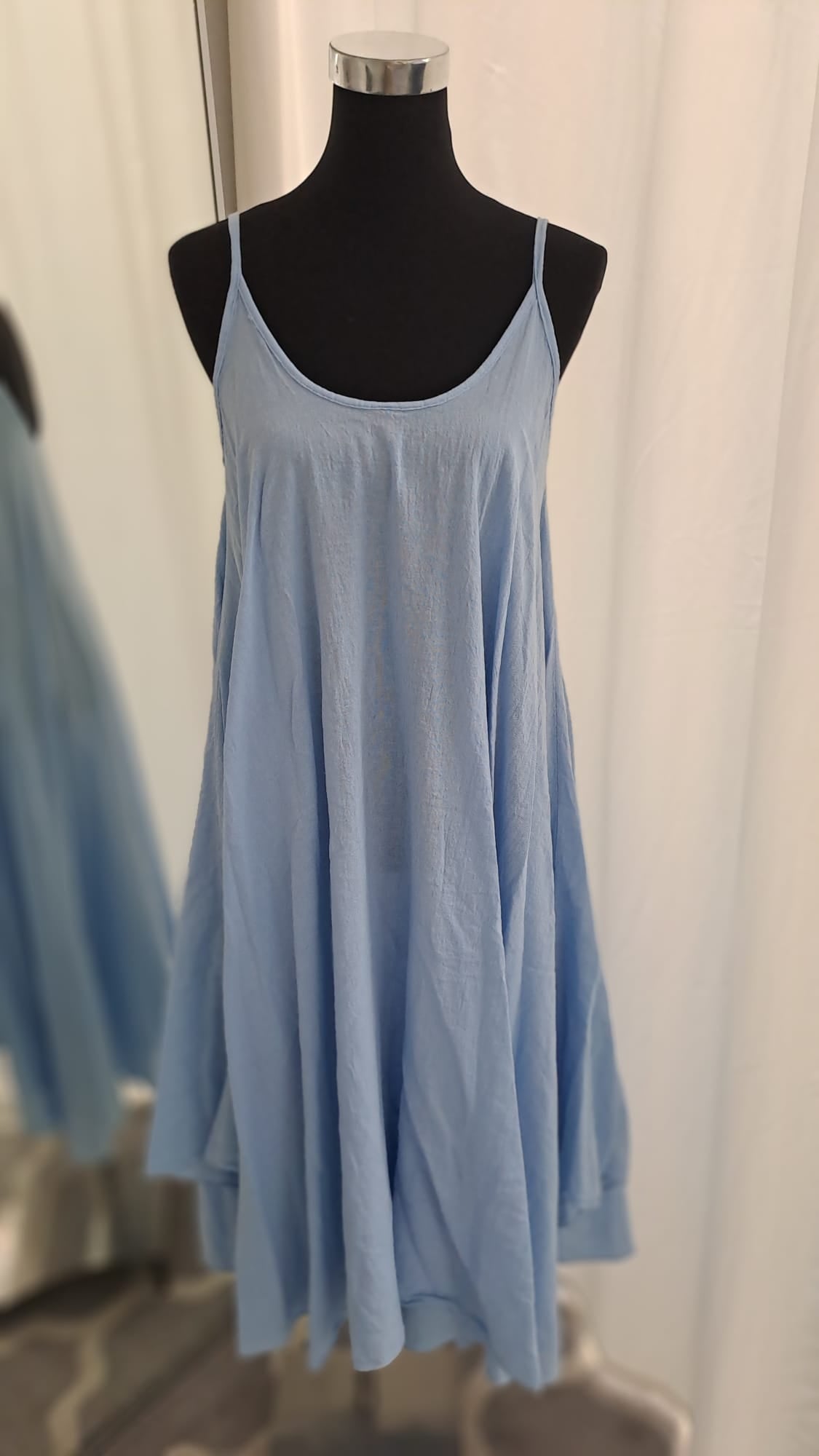 Liping Moda Midikleid 1863 Hellblau