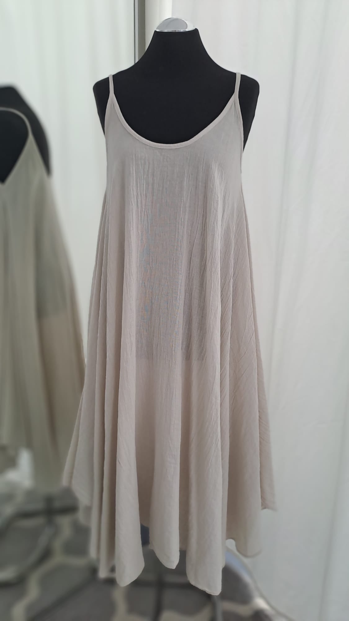 Liping Moda Midikleid 1865 Beige