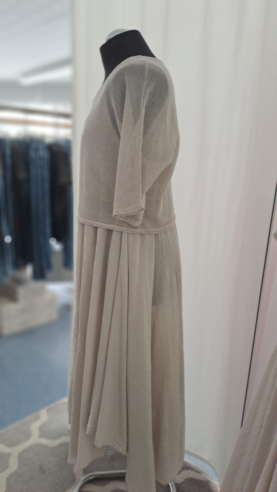 Liping Moda Midikleid 1865 Beige
