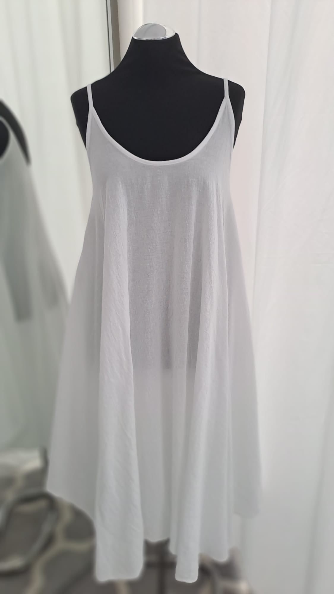 Liping Moda Midikleid 1867 Weiß