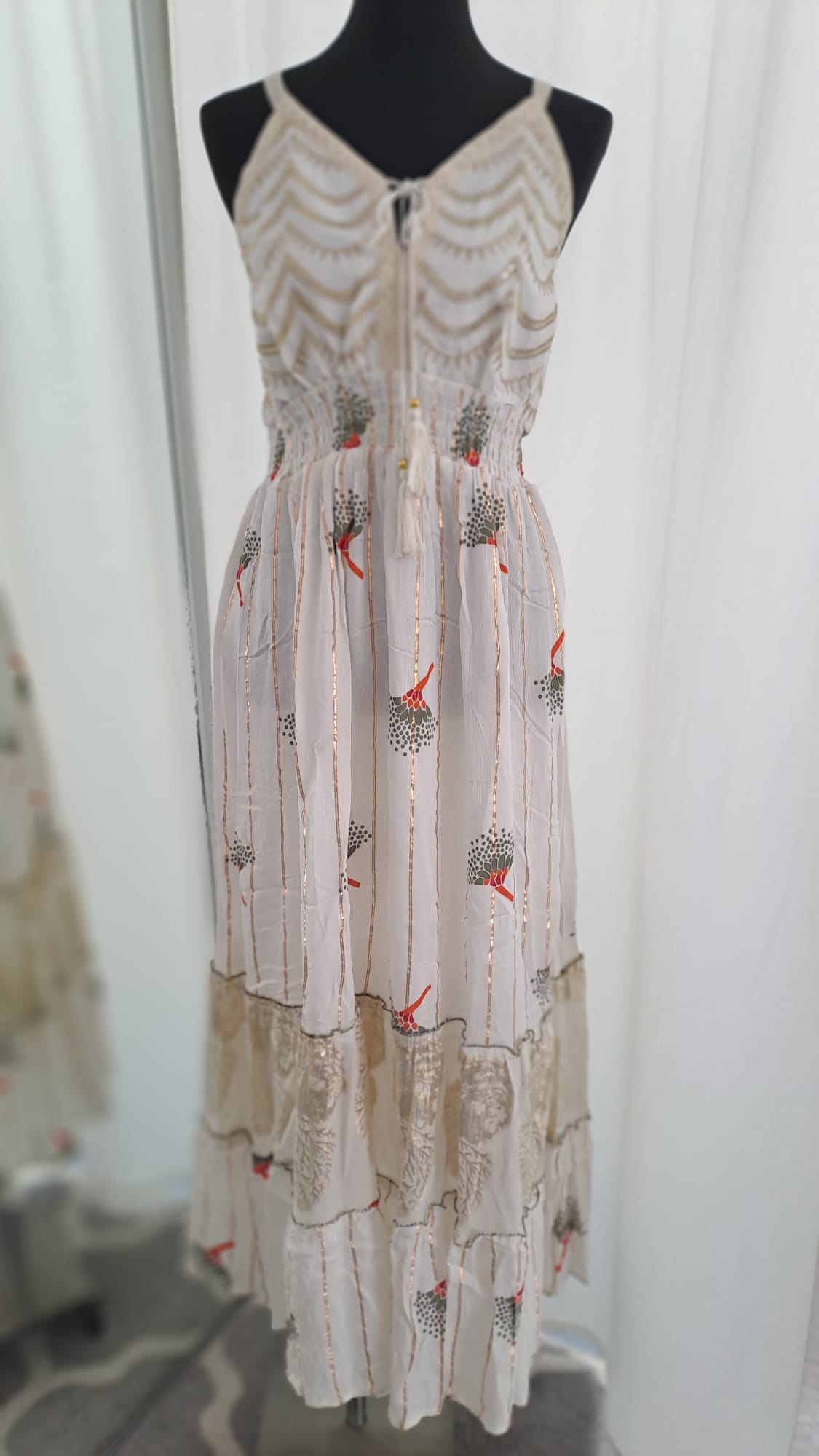 Liping Moda Maxikleid 6086 Beige